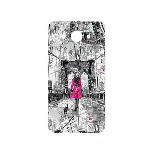 MAHOOT Collage of Catwalk Bridge Cover Sticker for Huawei Y3 2018