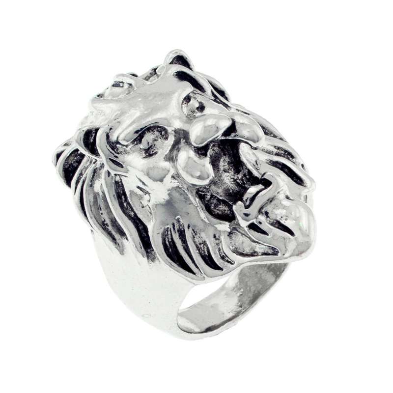 انگشتر مردانه برانت طرح شیر خشمگین انگشتر مردانه برانت طرح شیر خشمگین