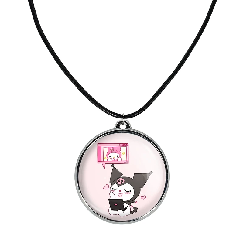 گردنبند خندالو مدل کورومی و مای ملودی کد 3693536936