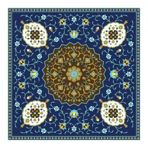 کاشی گلاک مدل اسلیمی طرح سنتی ایرانی کد TT130