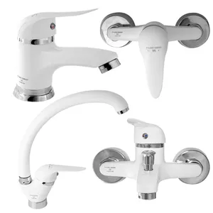 ست شیرآلات شیرآلات بهداشتی پارس شید فاتح مدل آریانا مجموعه 4 عددی