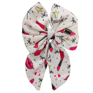 گیره مو زنانه مدل رژ