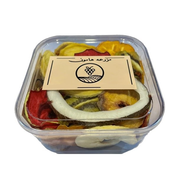 میوه خشک میکس ممتاز مزرعه هامون - 200 گرم