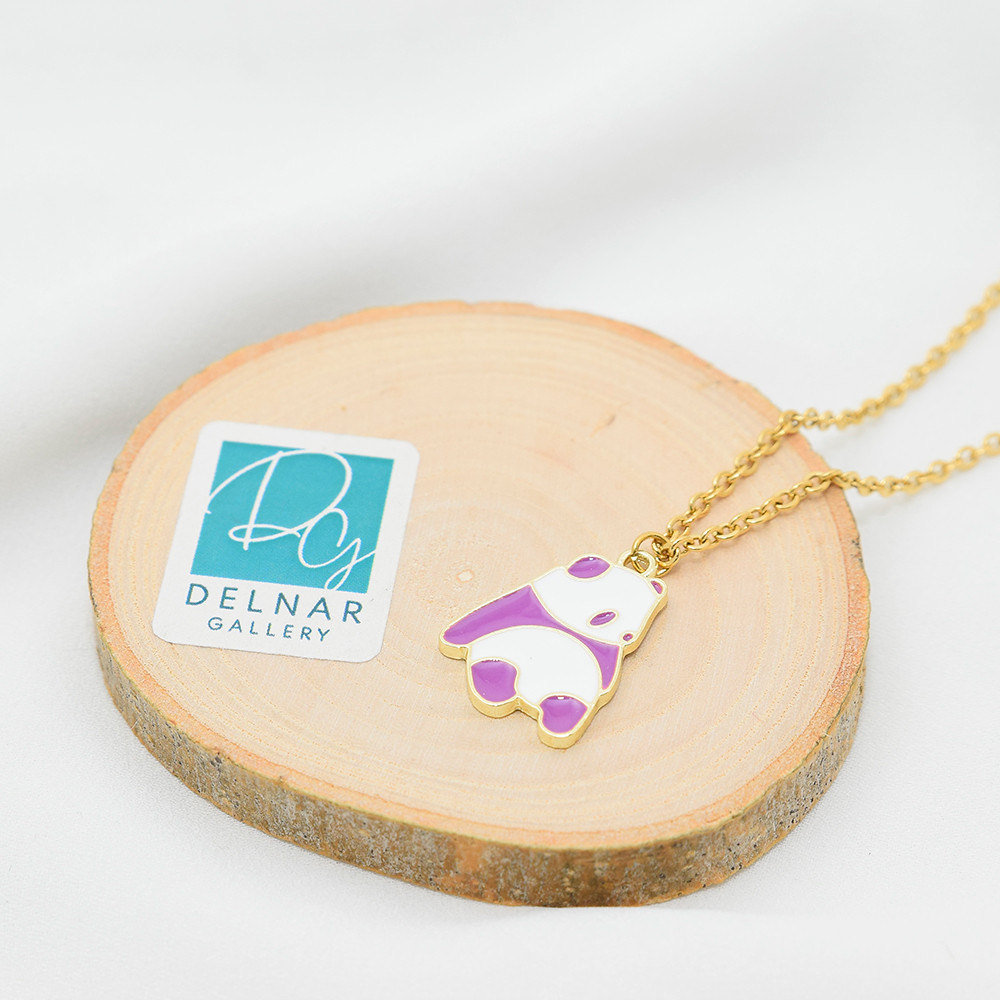 گردنبند دخترانه دلنار گالری مدل پاندا مودی گردنبند دخترانه دلنار گالری مدل پاندا مودی