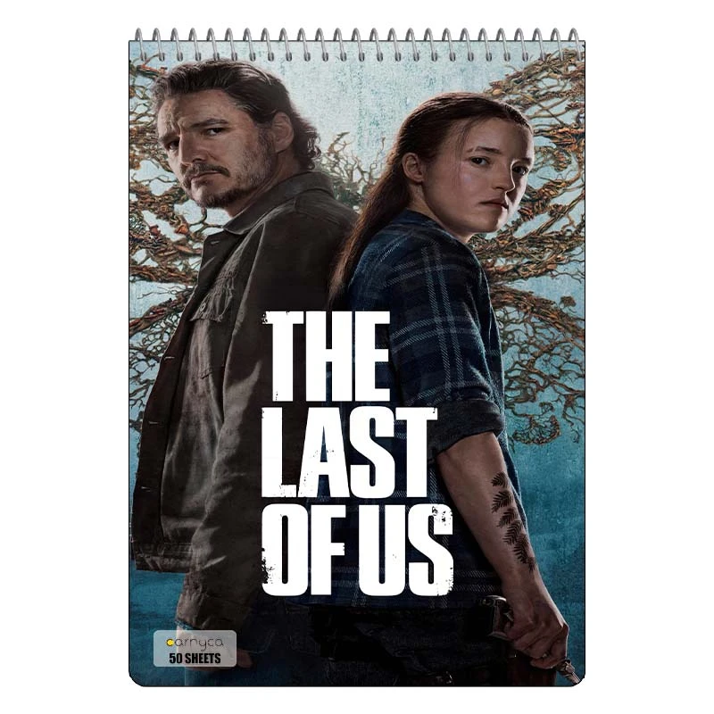دفتر نقاشی 50 برگ سیمی کارنیکا طرح لست اف اس The Last of Us کد 30708