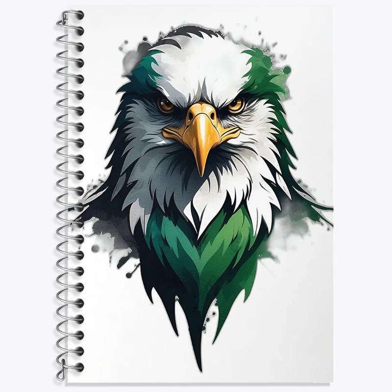 دفتر لغت 50 برگ خندالو طرح عقاب کد N5119