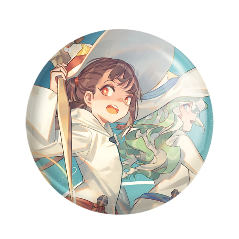 مگنت خندالو مدل دیانا و اکو انیمه جادوگران کوچک Little Witch Academia  کد 22892