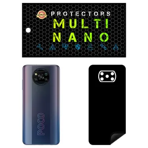 MULTI NANO X-F1M Model Matte Rear Skin For Xiaomi Poco X3 NFC Mobile Phone