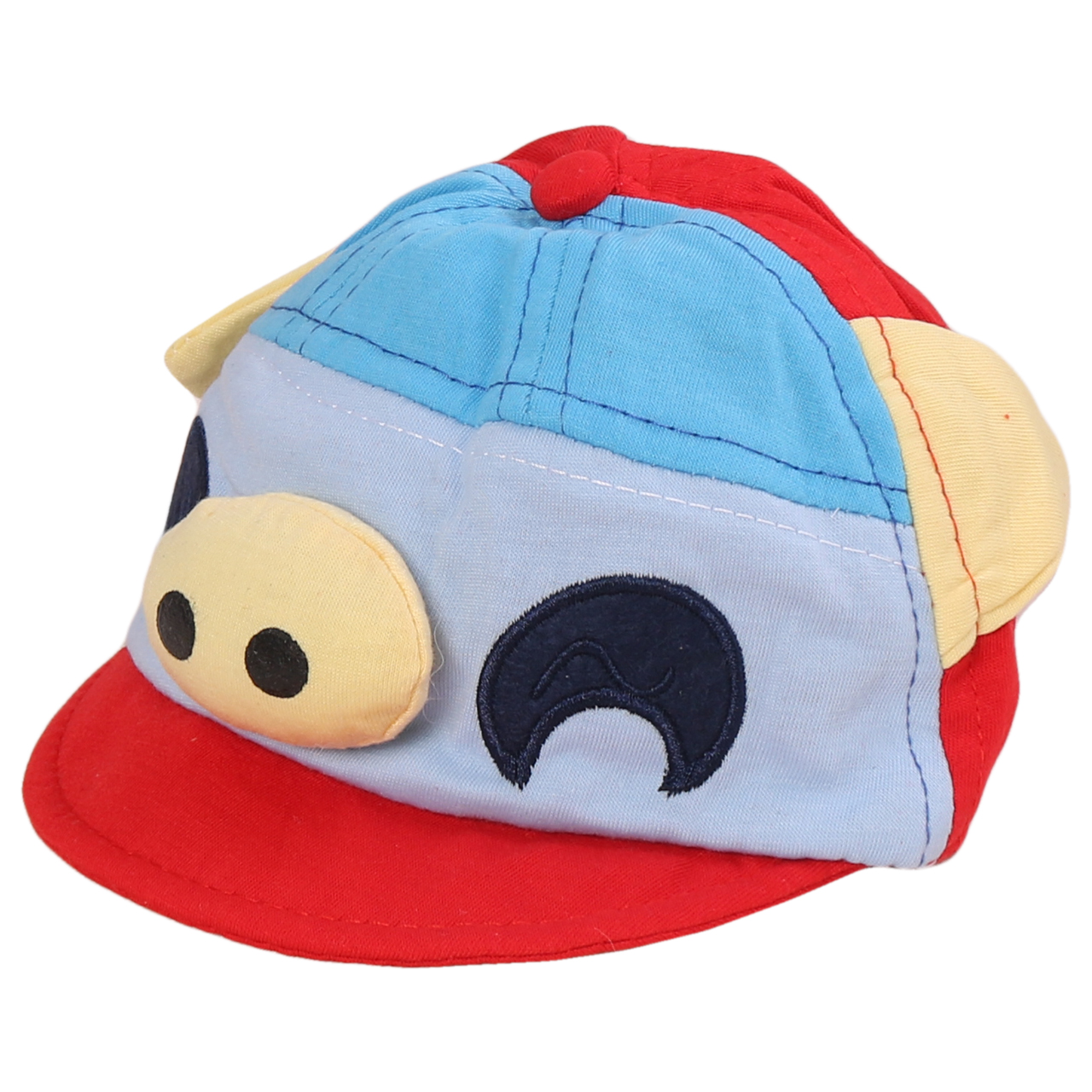 کلاه کپ نوزادی طرح خوک کد PJ-104112