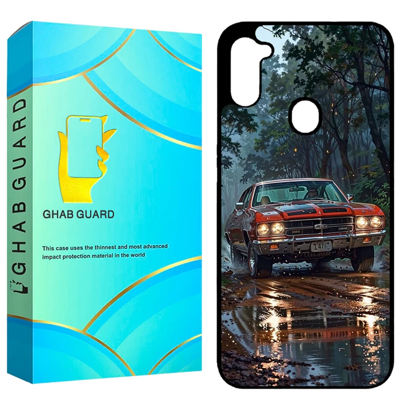 کاور قاب گارد طرح ماشین مدل GCHPA11 مناسب برای گوشی موبایل سامسونگ Galaxy A11 / M11
