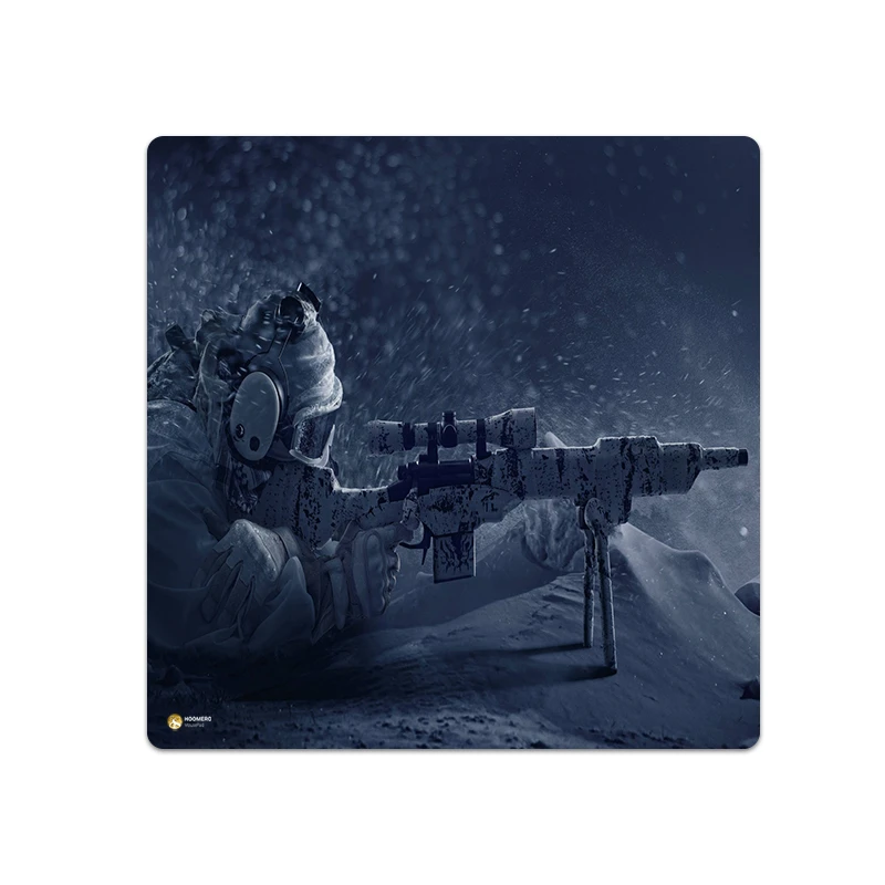 ماوس پد هومرو مدل NX057 طرح بازی کالاف دیوتی سایز 40x40 سانتی متر