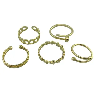 انگشتر زنانه مدل R4008 مجموعه 5 عددی