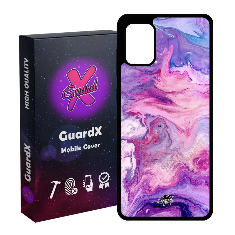 کاور گارد ایکس طرح ماربل مدل Glass10303 مناسب برای گوشی موبایل سامسونگ Galaxy A31