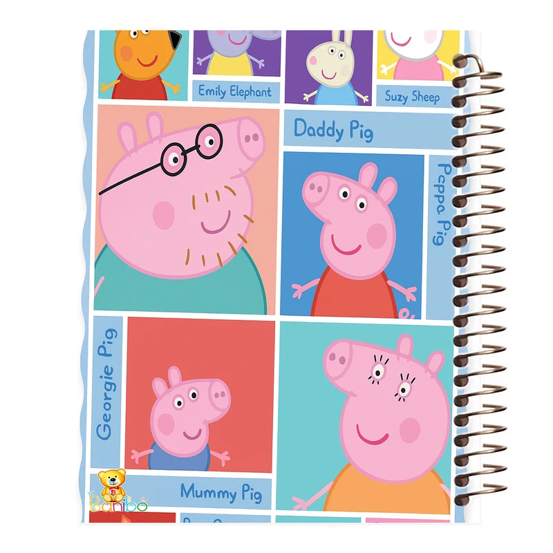 دفتر نقاشی 50 برگ بانیبو مدل کارتونی  کد 1129