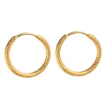 گوشواره طلا 18 عیار زنانه دوست خوب مدل dk474