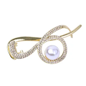 گیره مو زنانه مدل چفتی نگین مرواریدی