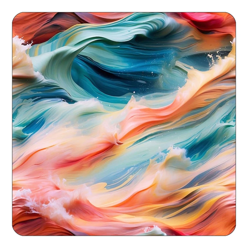 مگنت کاکتی طرح نقاشی رنگ روغن مدل mp69534