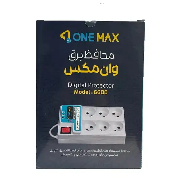 محافظ ولتاژ وان مکس مدل OM-6600-3M