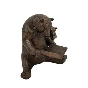 تندیس مدل  كتاب خواندن خرس و بچه خرس کد 1
