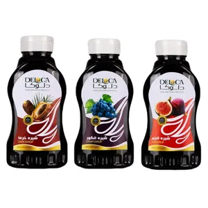شیره انجیر، خرما و توت دلوکا - 450 گرم بسته 3 عددی