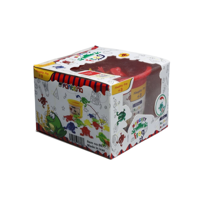 ابزار شوخی مدل قورباغه پرشی سطل دار فانتزیا کد A101