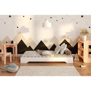 تخت خواب یک نفره مدل T-63 سایز 200×90 سانتی متر 