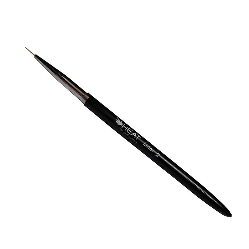 قلم موی طراحی ناخن هیت مدل لاینر شماره 2