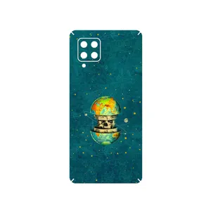 MAHOOT Collage of Earth Face Cover Sticker for Samsung Galaxy A42