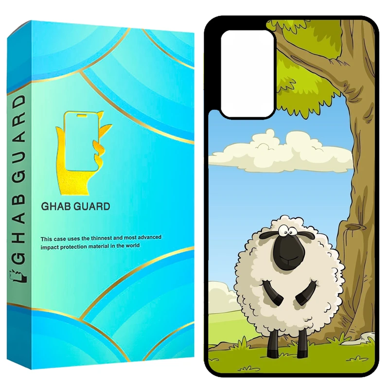 کاور قاب گارد طرح بره ناقلا مدل GCHPA72 مناسب برای گوشی موبایل سامسونگ Galaxy A72 4G