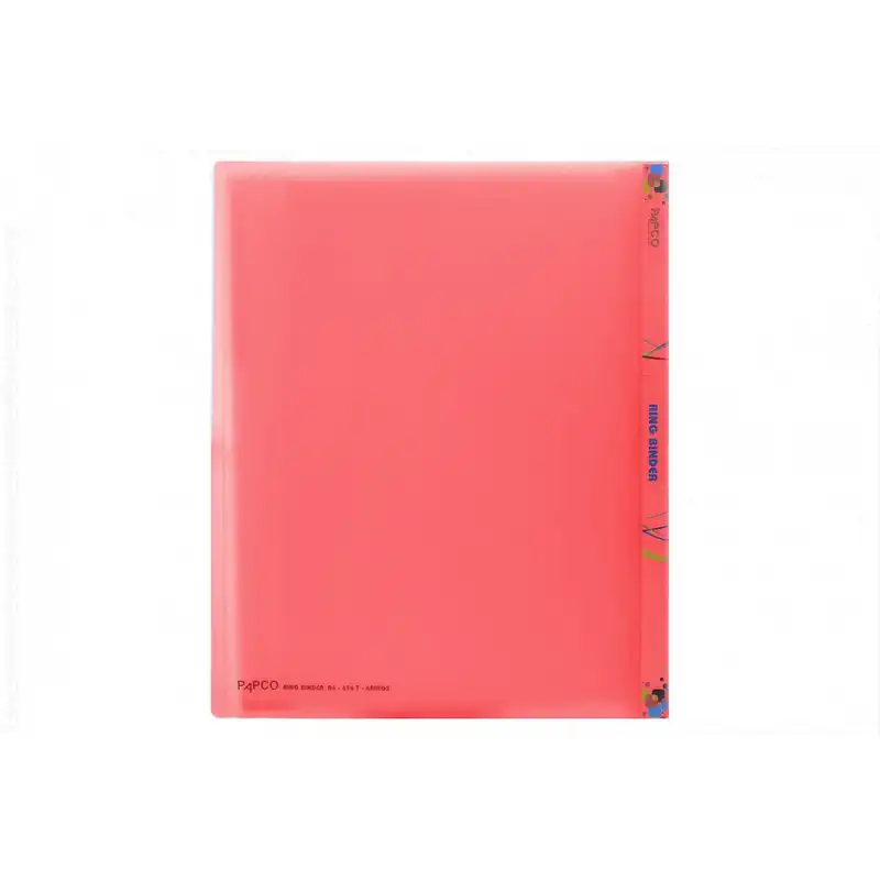 کلاسور پاپکو مدل 4 حلقه اسپرت 656T شفاف