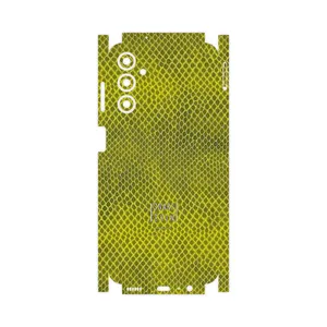 MAHOOT Yellow Snake Skin-FullSkin Cover Sticker for Samsung Galaxy M14