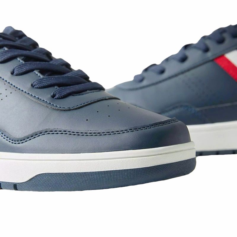 کفش روزمره مردانه مکس مدل Tape Detail Lace-Up Sneakers -  - 3