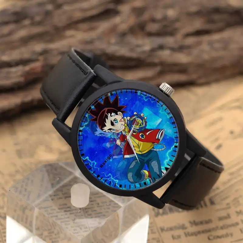 ساعت مچی عقربه ای ناکسیگو مدل فرفره های انفجاری کد LF13243