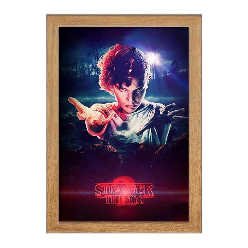 تابلو خندالو مدل استرنجر تینگز (Stranger Things) کد F10166