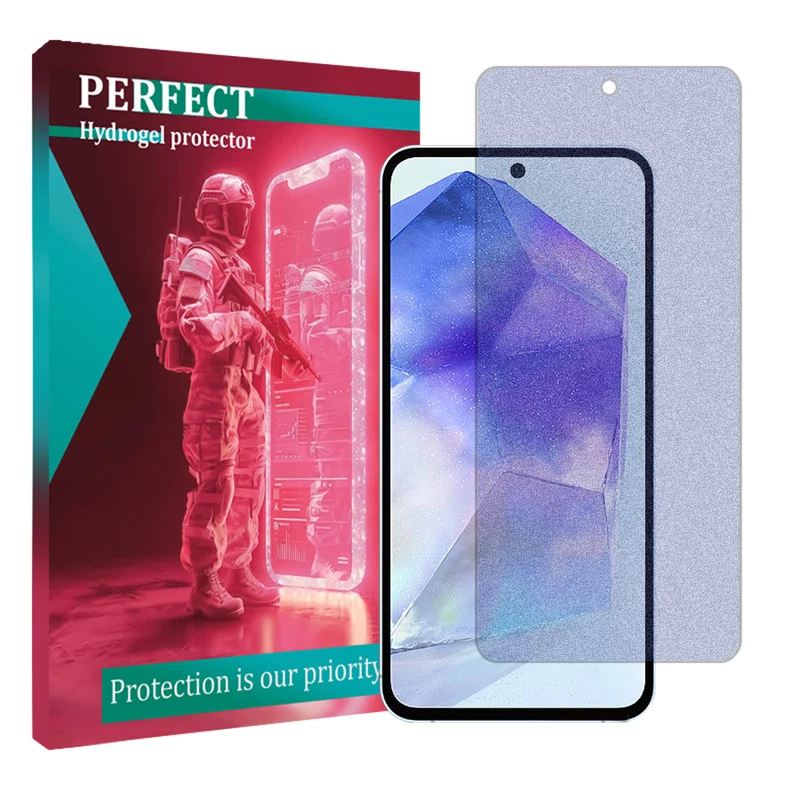 محافظ صفحه نمایش مات آنتی بلو پرفکت مناسب برای گوشی موبایل سامسونگ Galaxy A55 5G