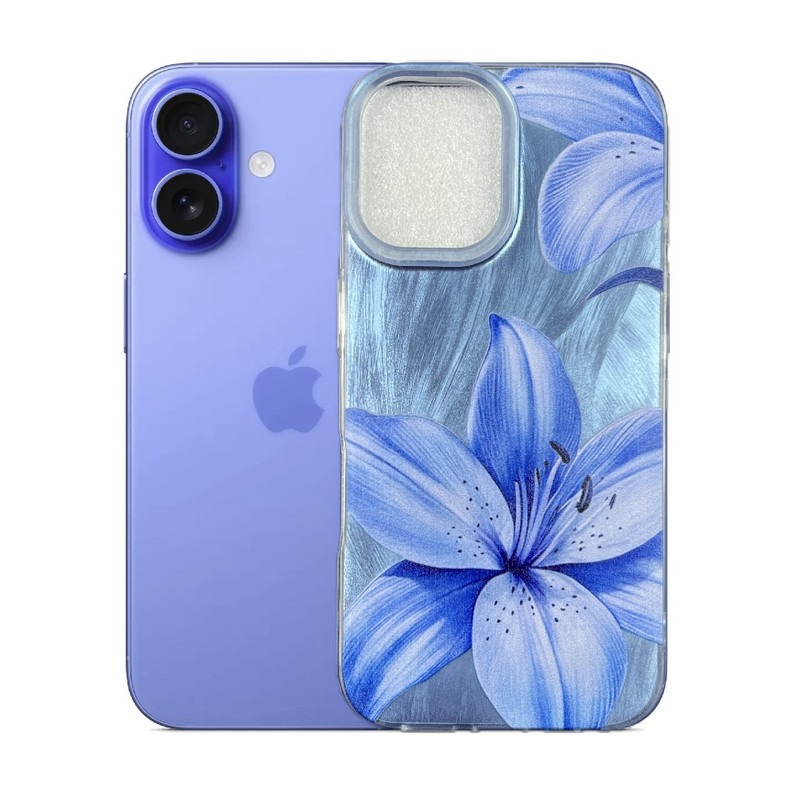 کاور طرح گل لیلیوم مناسب برای گوشی‌ موبایل اپل iPhone 16