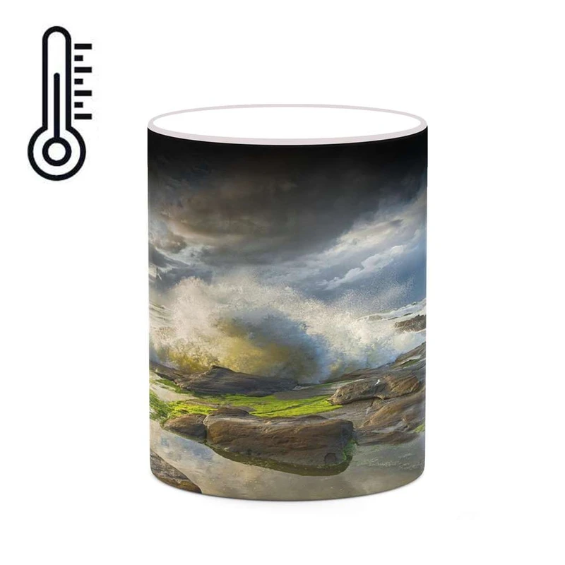 ماگ حرارتی کاکتی مدل منظره کد mgh18316