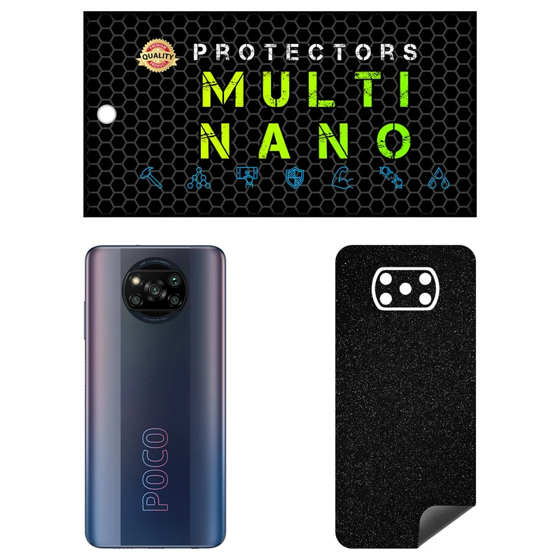 برچسب پوششی مولتی نانو طرح کهکشانی مدل X-F1G مناسب برای گوشی موبایل شیائومی Poco X3 NFC