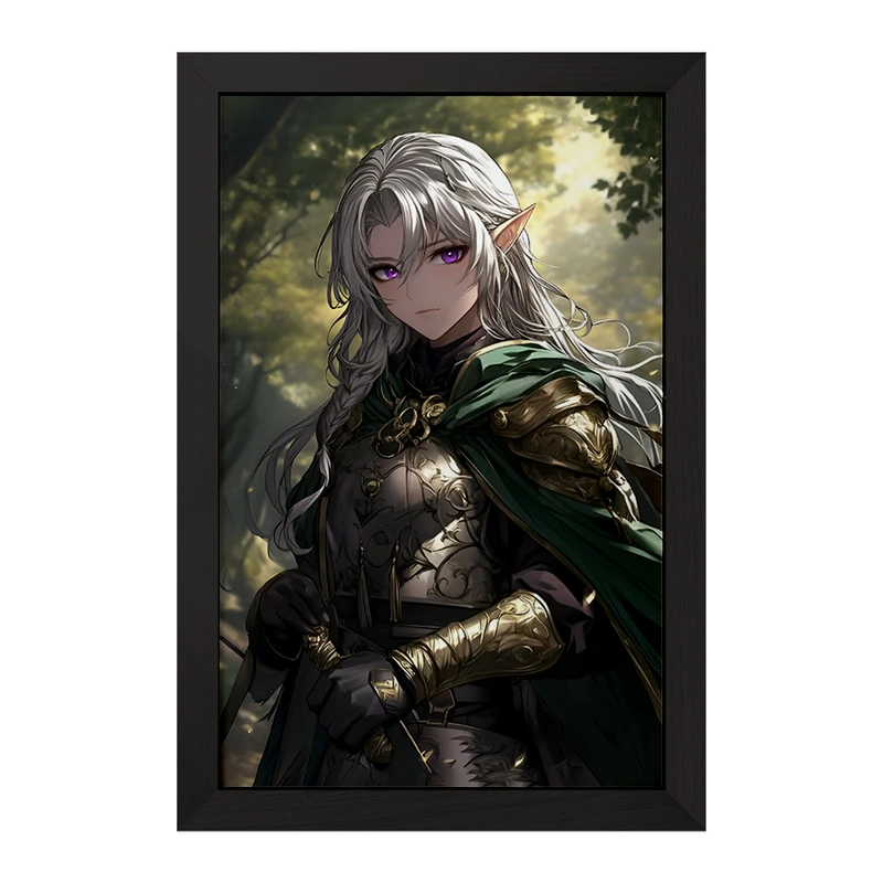 تابلو خندالو مدل پسر انیمه ای کد F7790