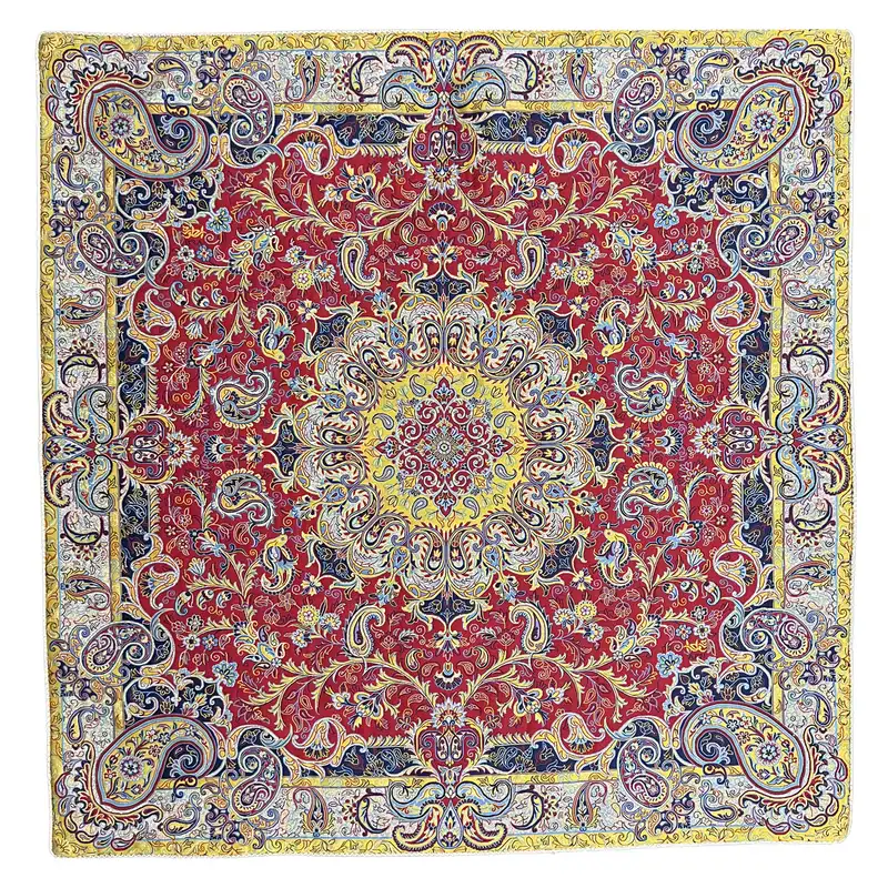 رومیزی ترمه اسطوره طرح مارال