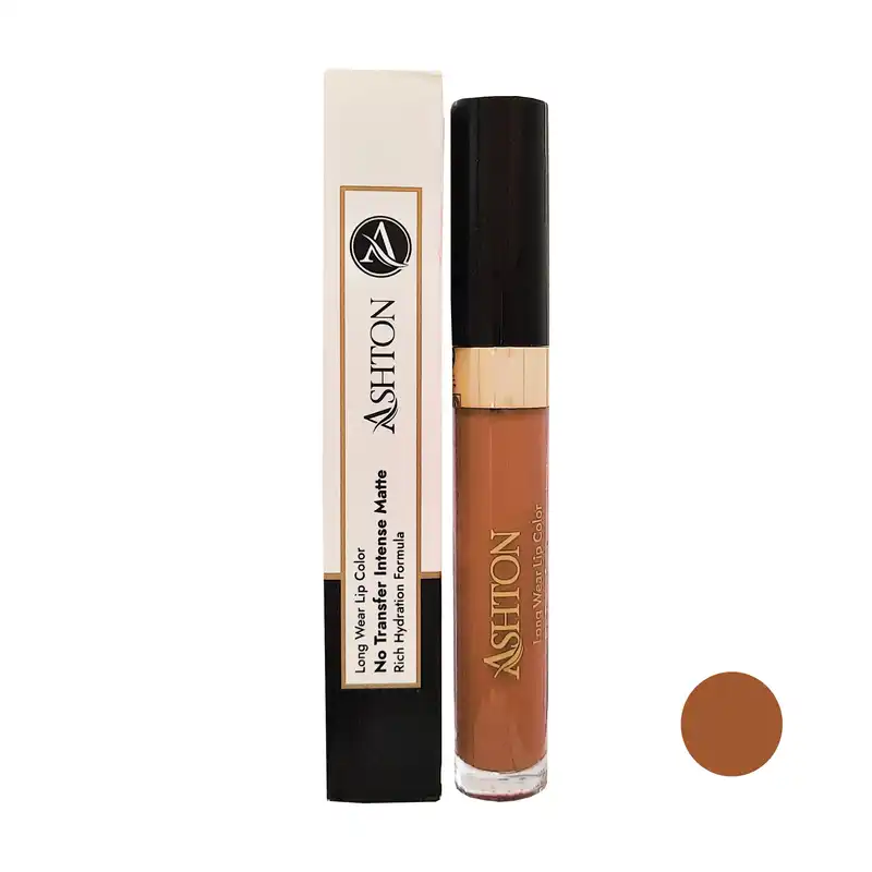 رژ لب مایع اشتون مدل روغن دانه کرنبری شماره GM 72