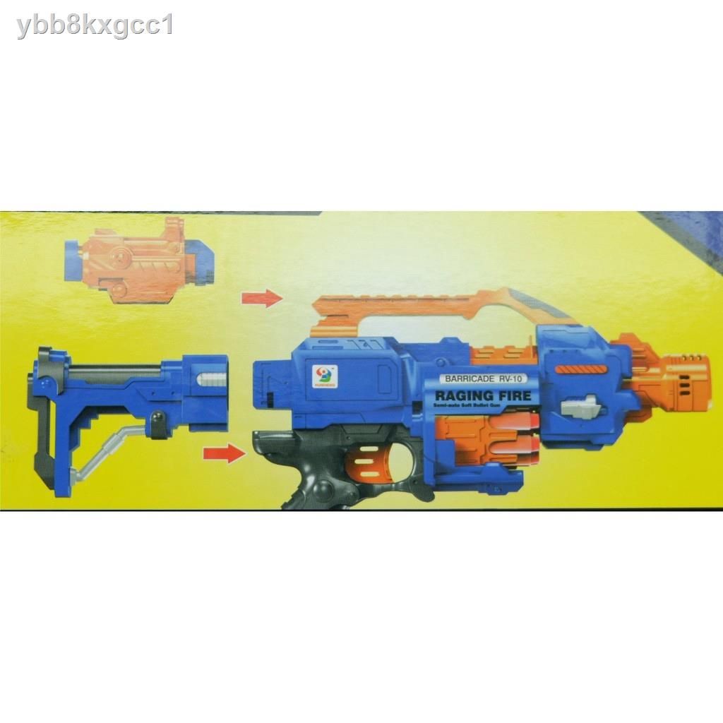 تفنگ بازی مدل اتوماتیک Shoot Soft Bullet Gun -  - 9