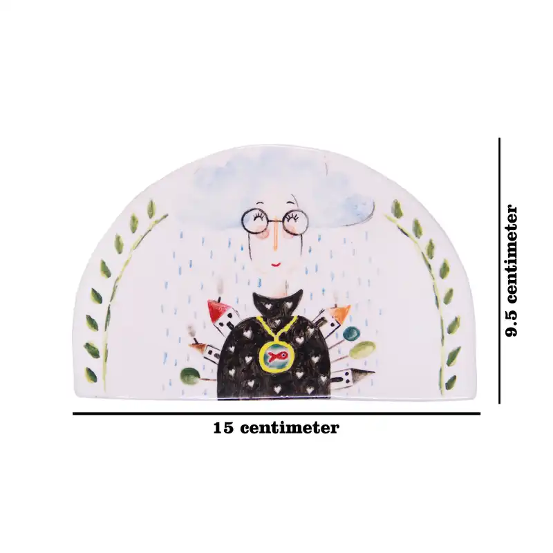 جای دستمال کاغذی سرامیکی کد SE13