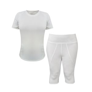 ست تی شرت و شلوارک ورزشی زنانه مدل sade  کد 7690