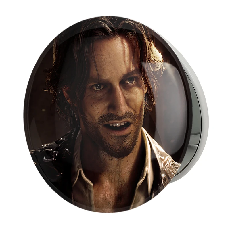 آینه جیبی خندالو طرح بازی رزیدنت اویل Resident Evil مدل تاشو کد 30152