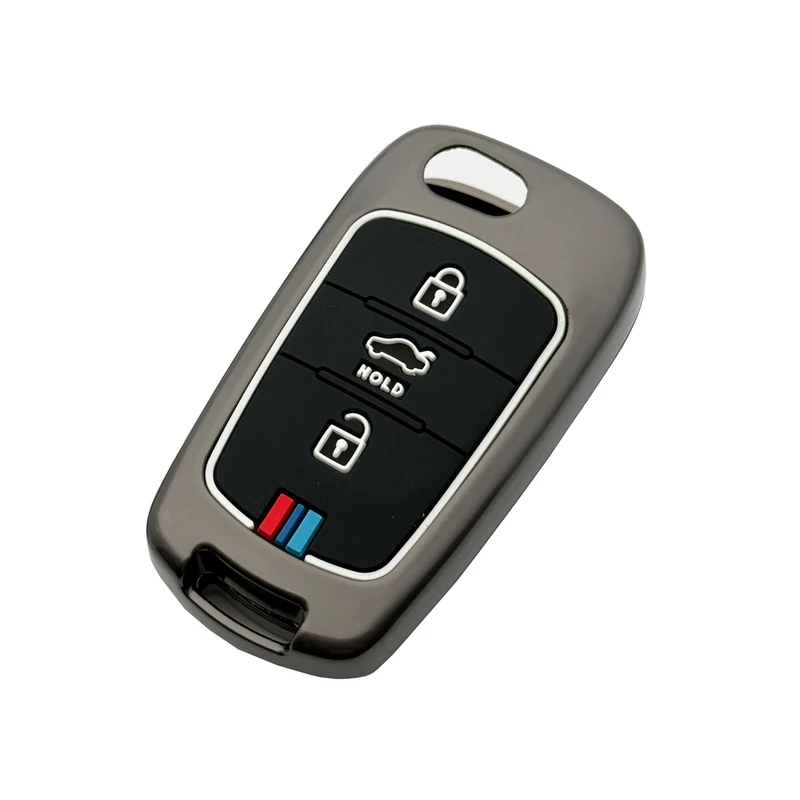 کاور ریموت و سوئیچ خودرو ژیلو مدل ZH-12 فلزی مناسب برای کیا سراتو