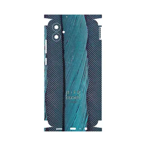 MAHOOT Turquoise feathers-FullSkin Cover Sticker for Samsung Galaxy A04e