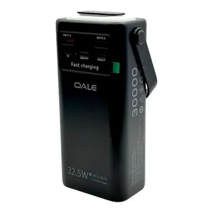 پاوربانک اوالی  مدل T30000 ظرفیت 30000 میلی آمپر ساعت