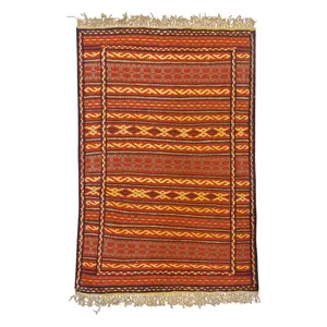 گلیم دستباف یک متری مدل کلات خراسان کد 5025