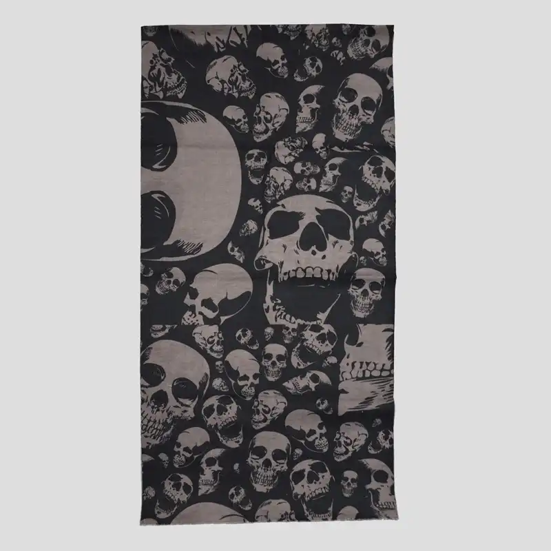 دستمال سر و گردن مدل Skull Machine